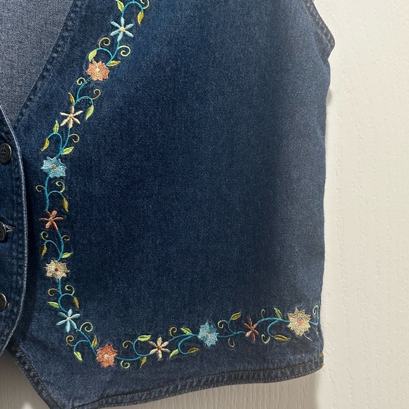 Vintage Stonybrook V-Neck Button Down Vest - Picture 8 of 10